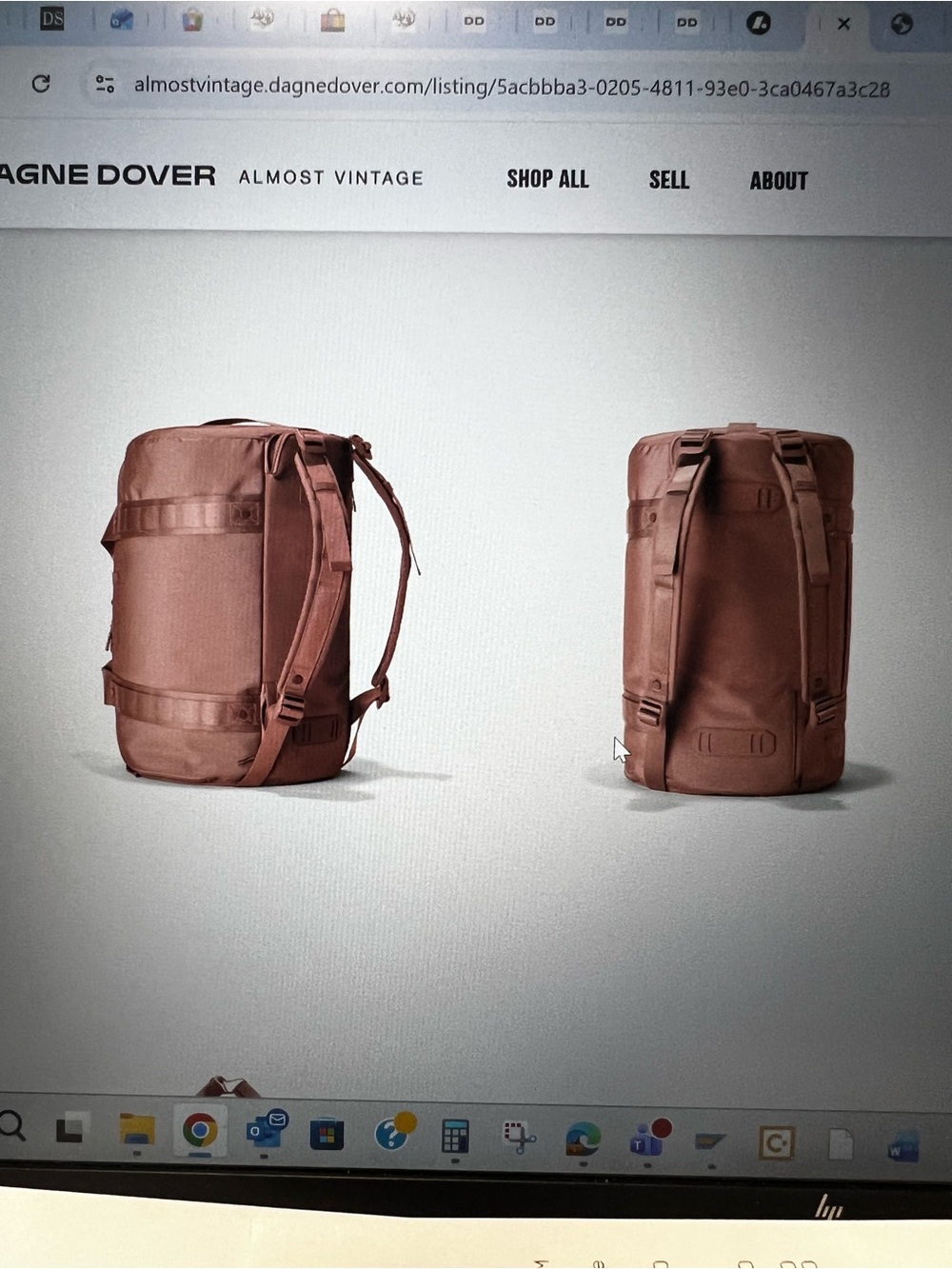 Dagne Dover Convertible Duffle Large - Picture 2 of 6